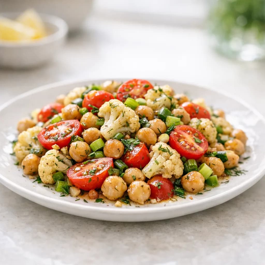 Vegan Dill Chickpea Salad recipe