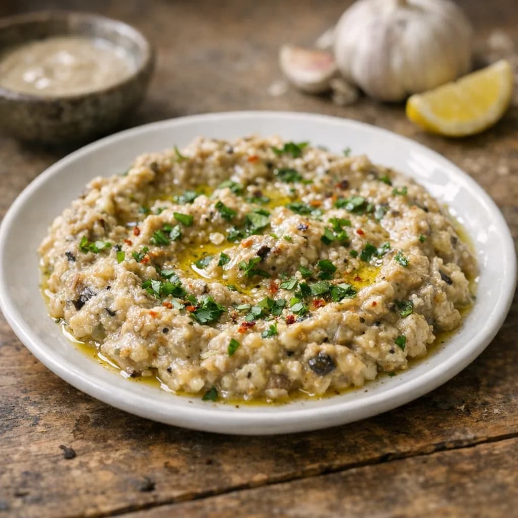 Vegan Roasted Eggplant Dip recipe