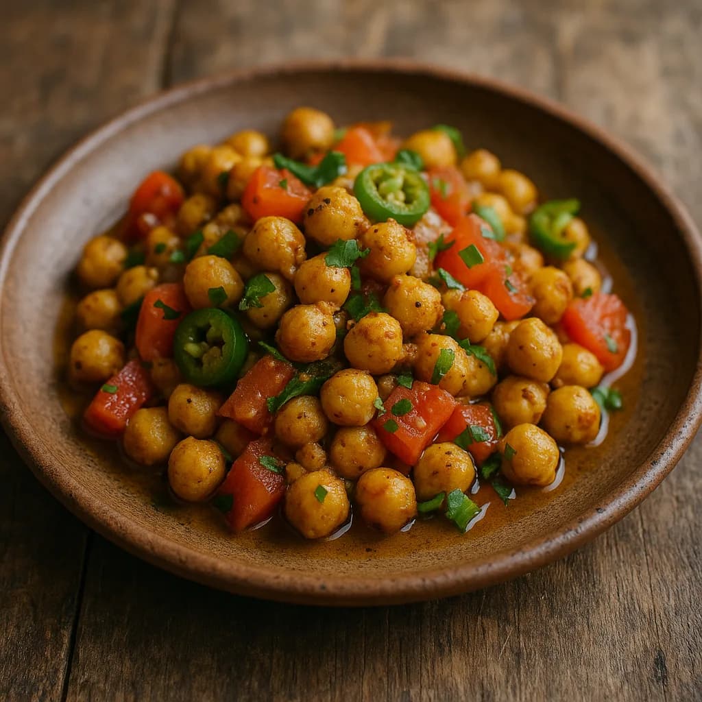 Vegan Spiced Chickpea Salad recipe