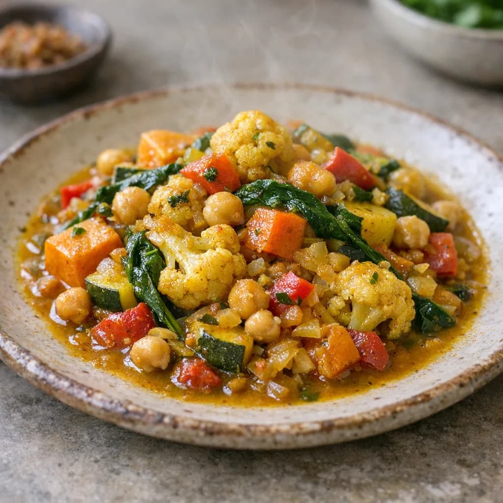 Vegan Spiced Vegetable Stew recipe