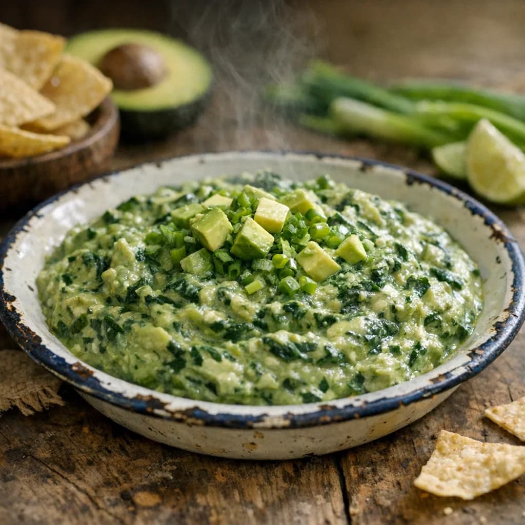 Vegan Spinach and Green Onion Dip recipe