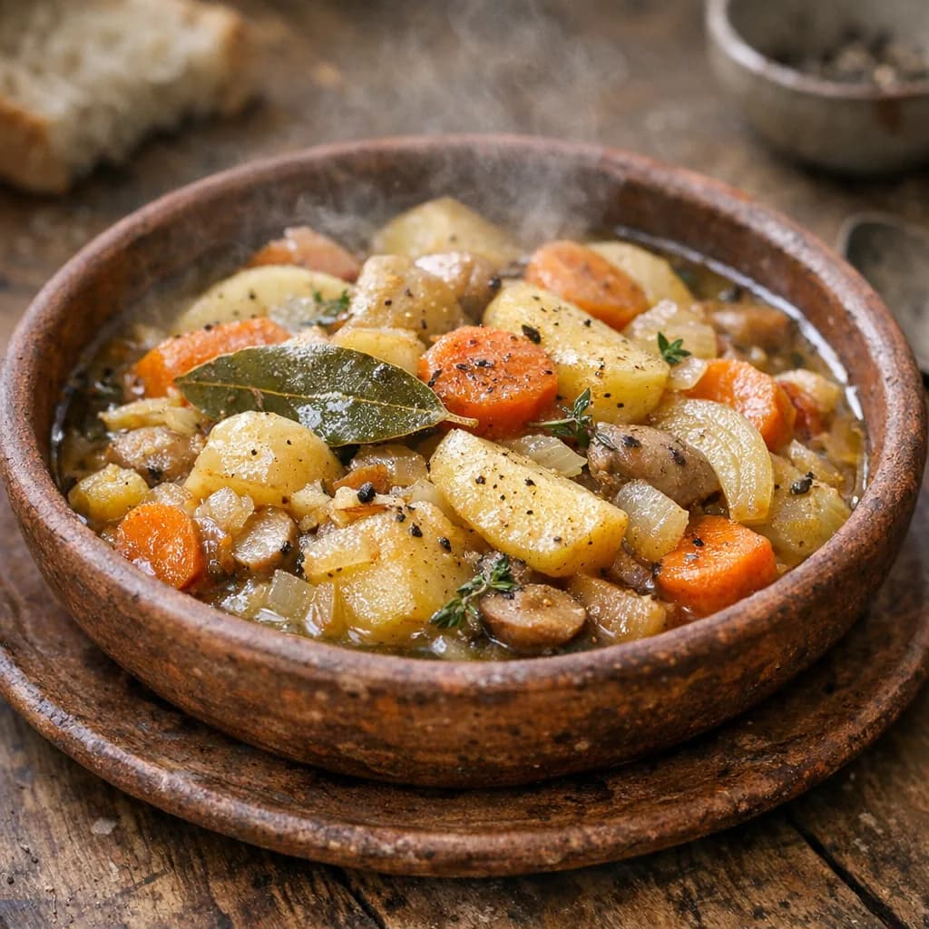 Vegetarian Apple and Cider Hot Pot recipe