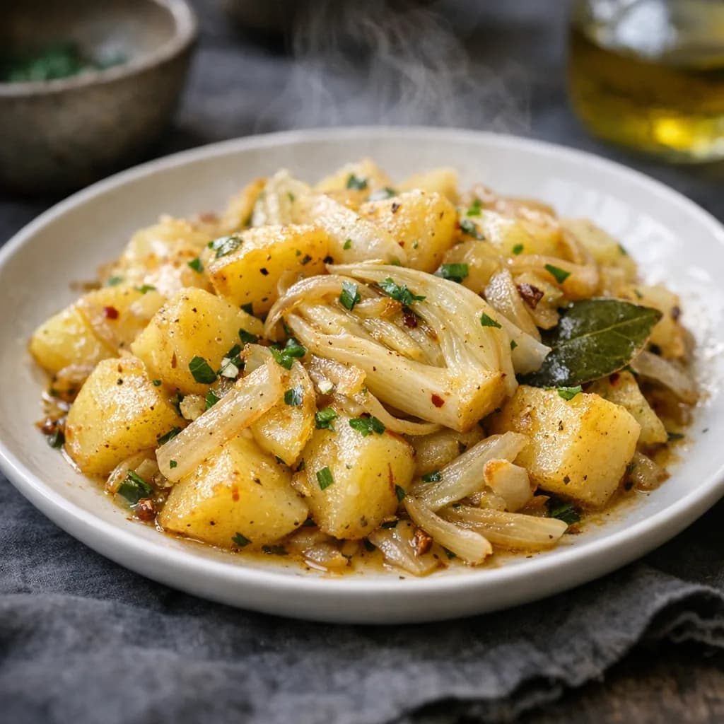 Vegetarian Fennel and Potato Bowl recipe