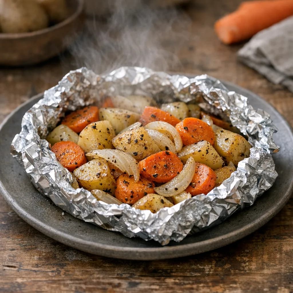 Vegetarian Foil Dinner for 12 recipe