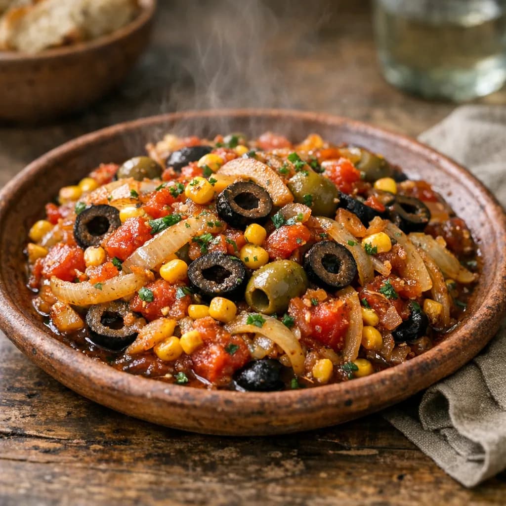 Vegetarian Sunday Night Skillet recipe