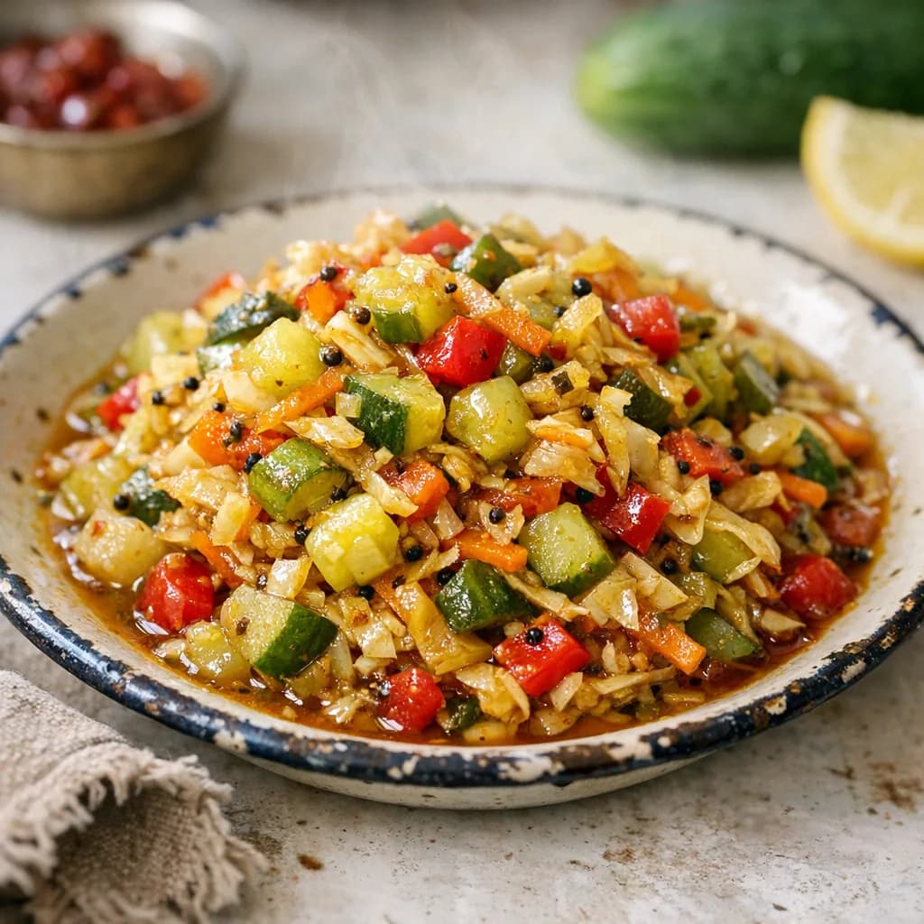 Vegetarian Sweet and Tangy Relish recipe