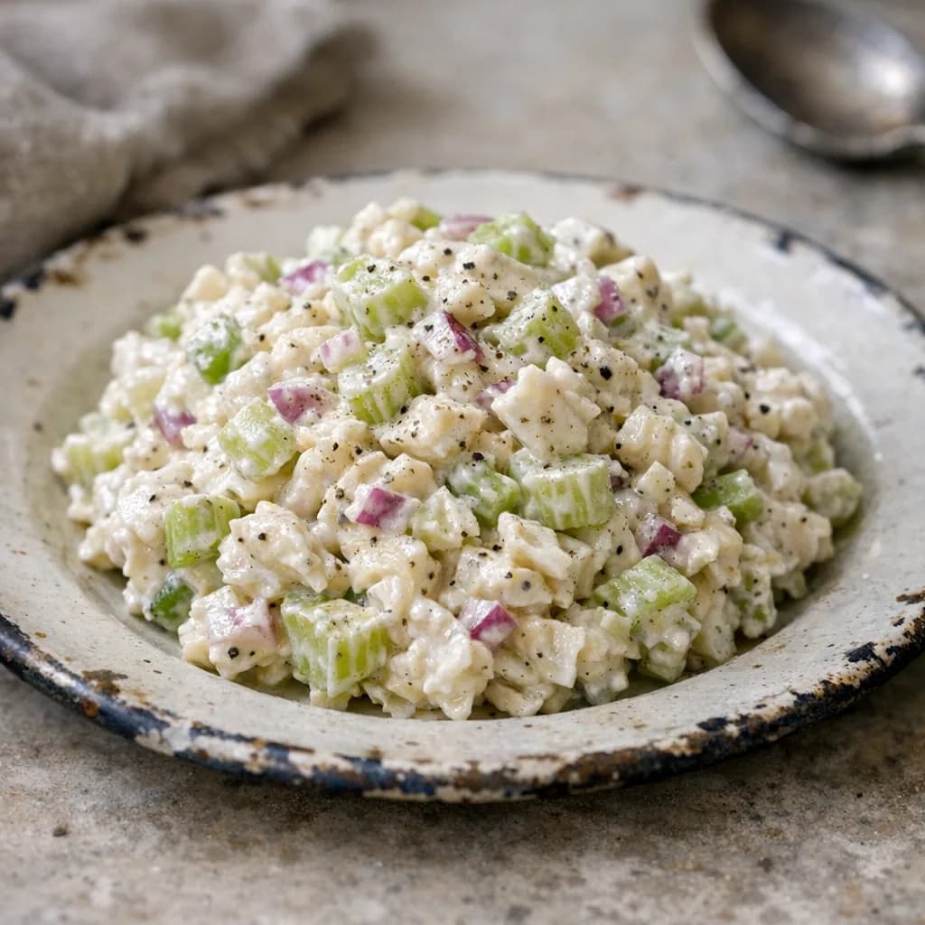 Zesty Pescatarian Crab Salad recipe
