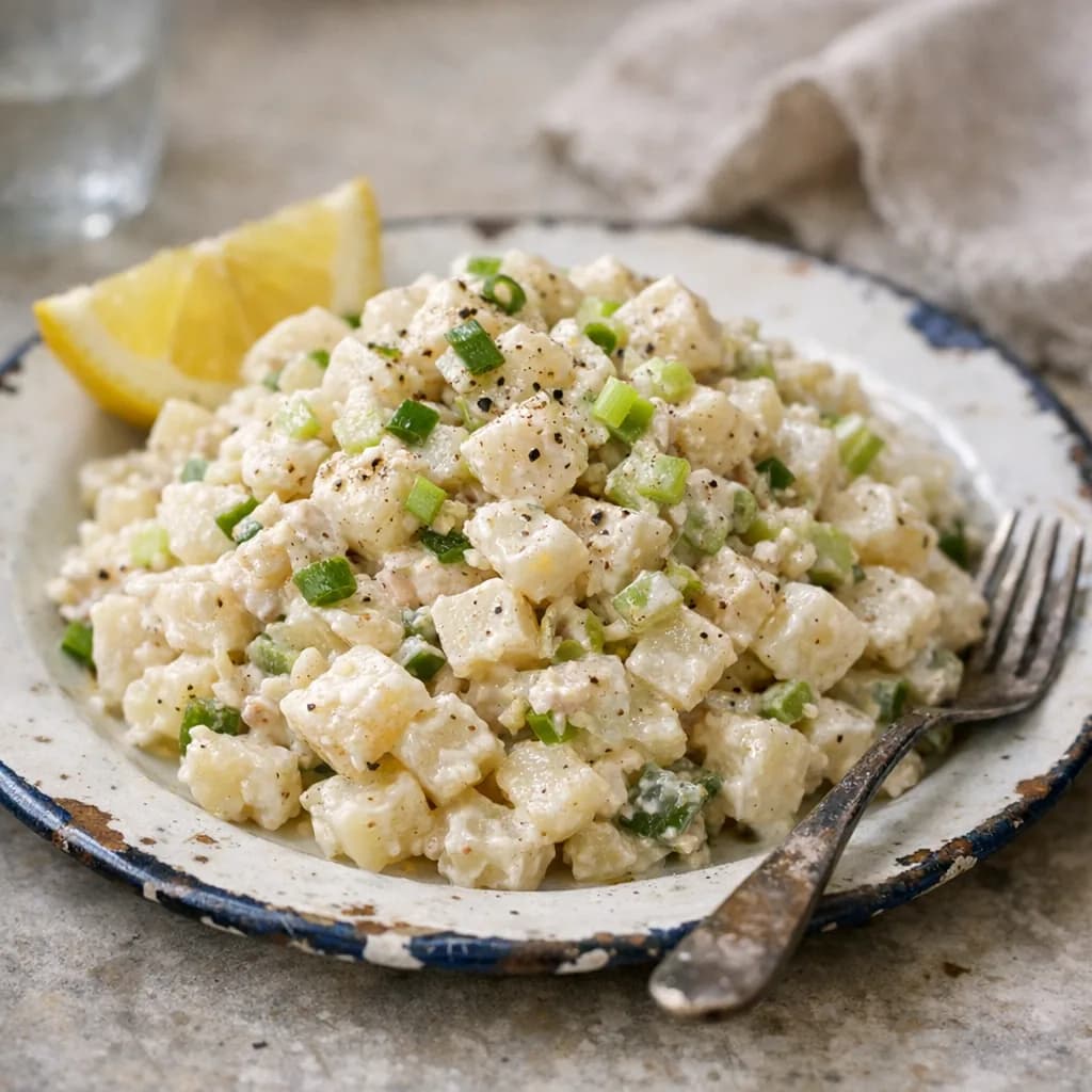 Zesty Tuna and Water Chestnut Salad recipe